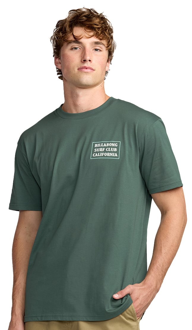 Billabong Wave California SS T-Shirt - Dark Army