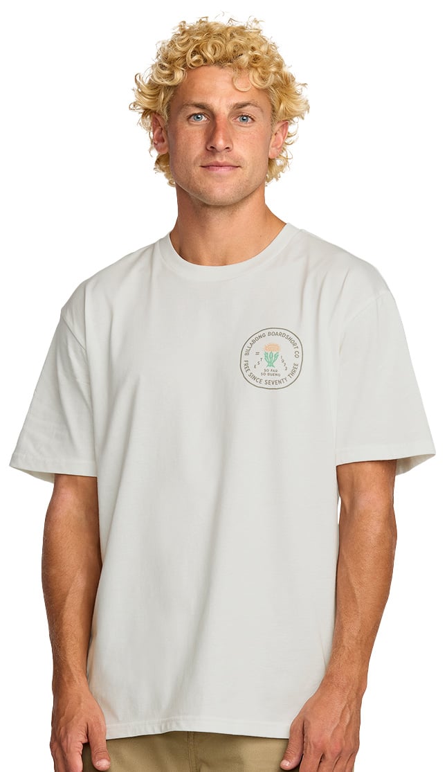 Billabong Desert Flower SS T-Shirt - Off White