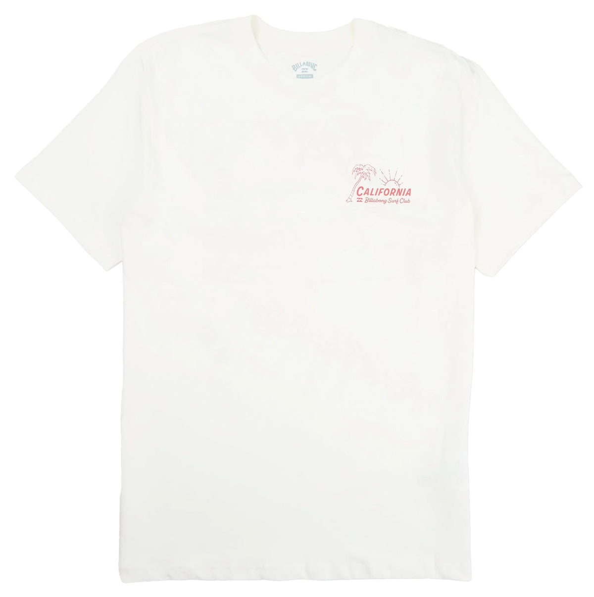Billabong Lounge CA Premium SS T-Shirt - Off White