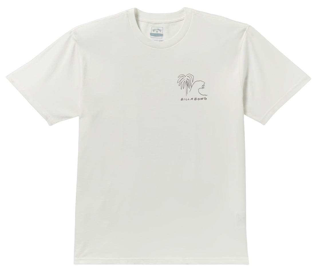 Billabong Scenes Regular SS T-Shirt - Off White – alternate view 1
