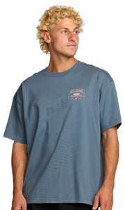 Billabong Double Spread OG SS T-Shirt - Steel Blue