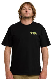Billabong Wax Arch Regular SS T-Shirt - Black