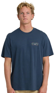 Billabong Heritage Arch Premium SS T-Shirt - Dark Denim