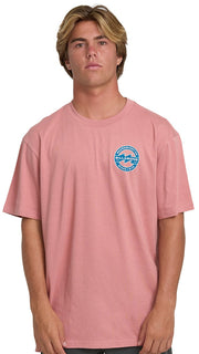 Billabong Hollow Fill Premium Men's Short Sleeve T-Shirt - Ash Rose