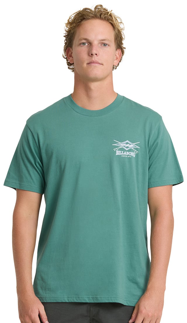 Billabong Crossboards Premium Men's Short Sleeve T-Shirt - Deep Sea