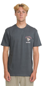 Billabong Mascot CA Basic Men's Short Sleeve T-Shirt - Charcoal