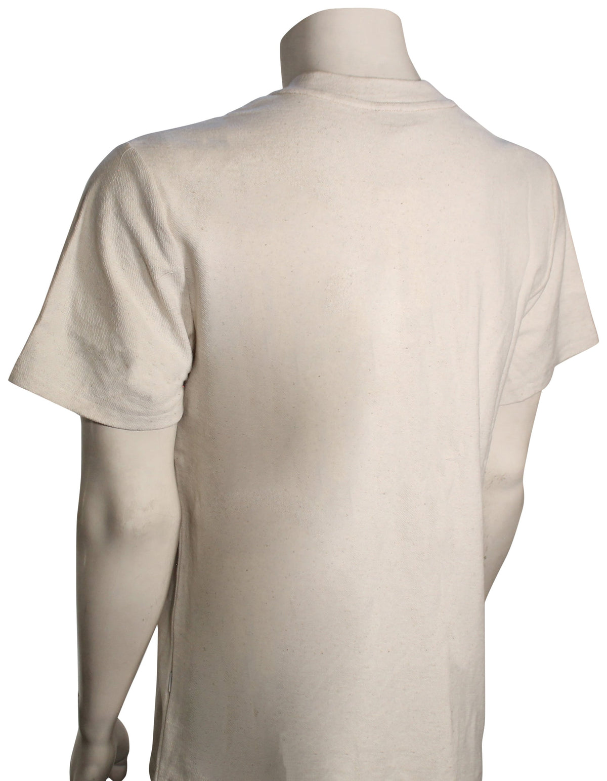 Rhythm Vintage Terry T-Shirt - Natural – back view