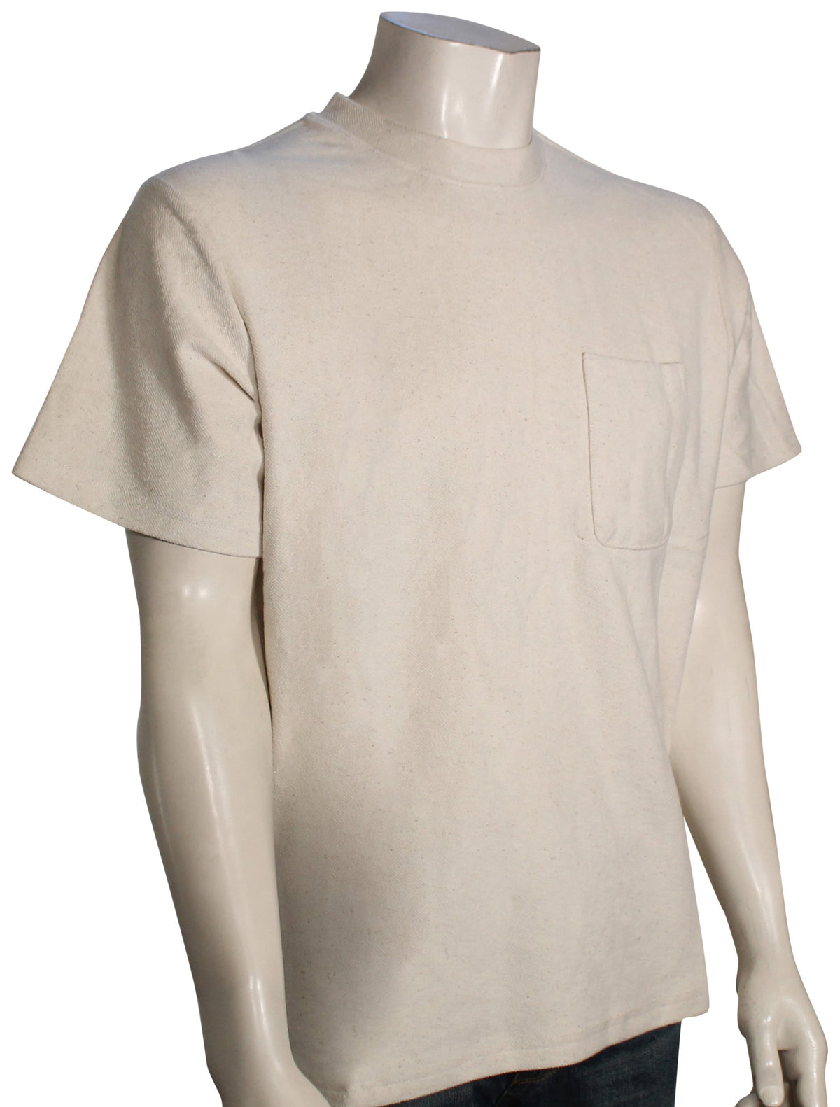 Rhythm Vintage Terry T-Shirt - Natural