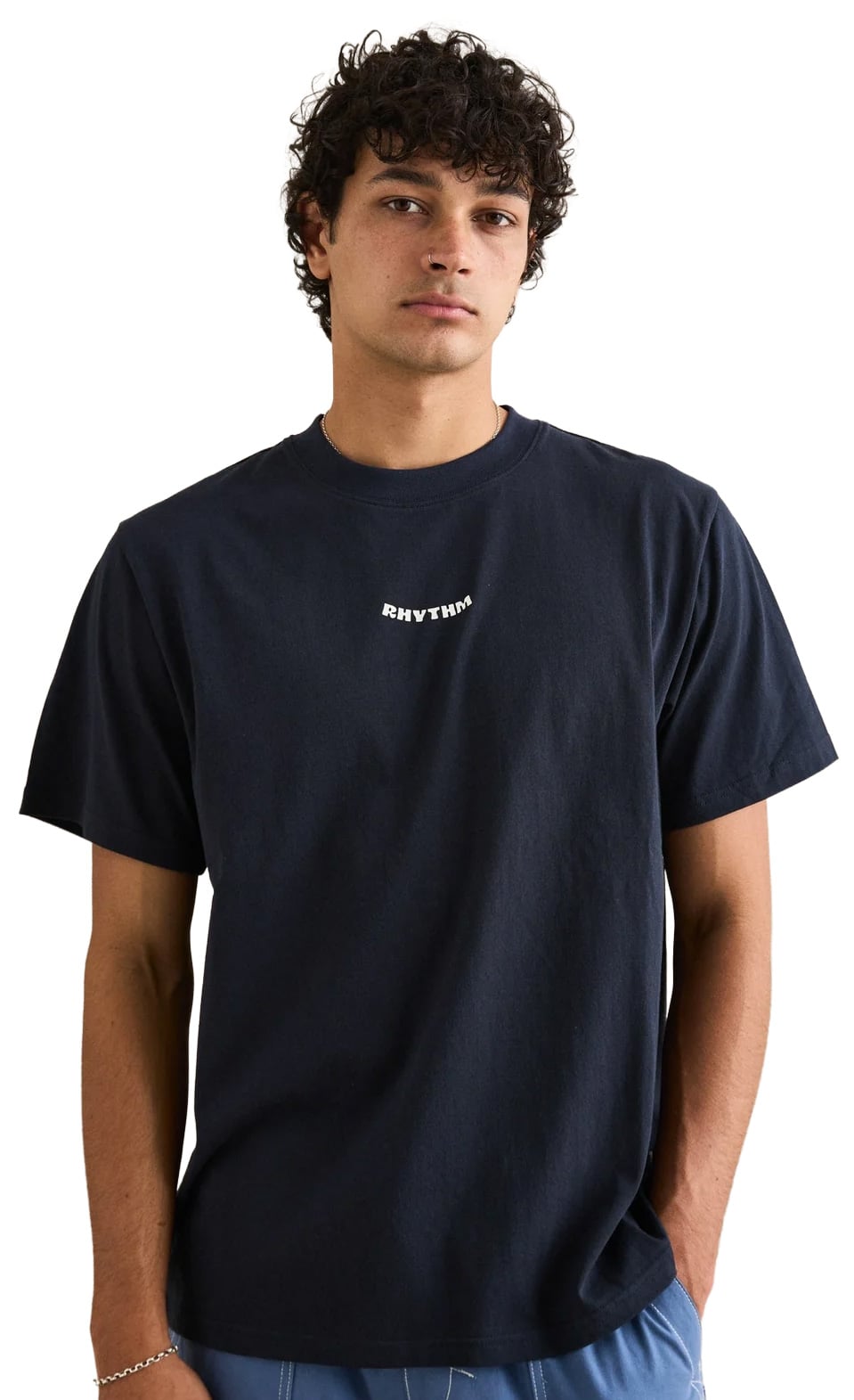 Rhythm Low Tide Vintage SS T-Shirt - Midnight
