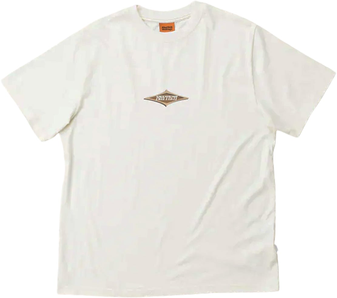 Rhythm Stencil Vintage SS T-Shirt - White