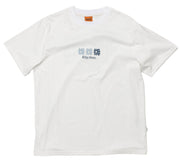 Rhythm High Beaming Vintage Men's Short Sleeve T-Shirt - Off White