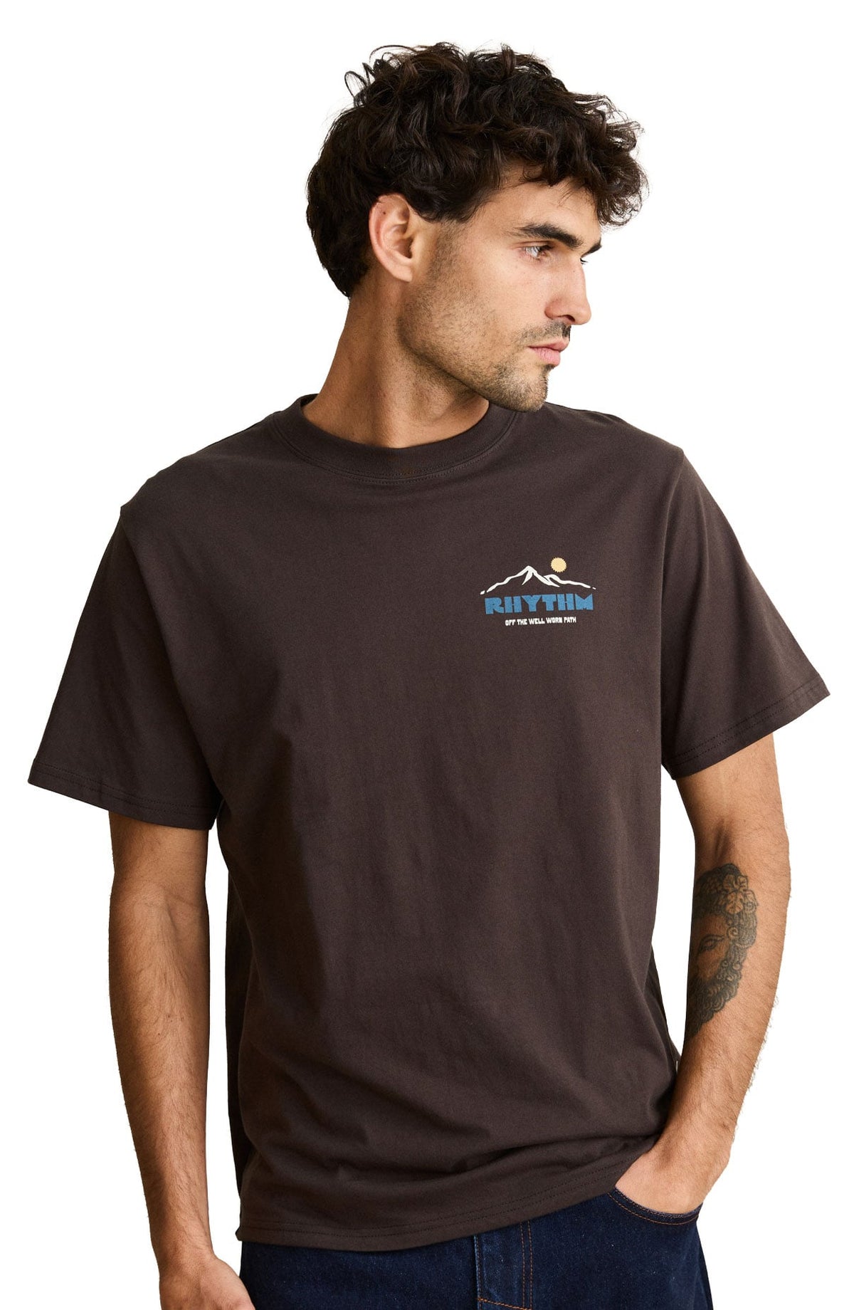Rhythm Haven Men's Short Sleeve T-Shirt - Vintage Black
