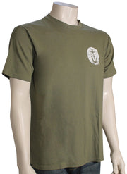 Captain Fin Spot T-Shirt - Dark Olive