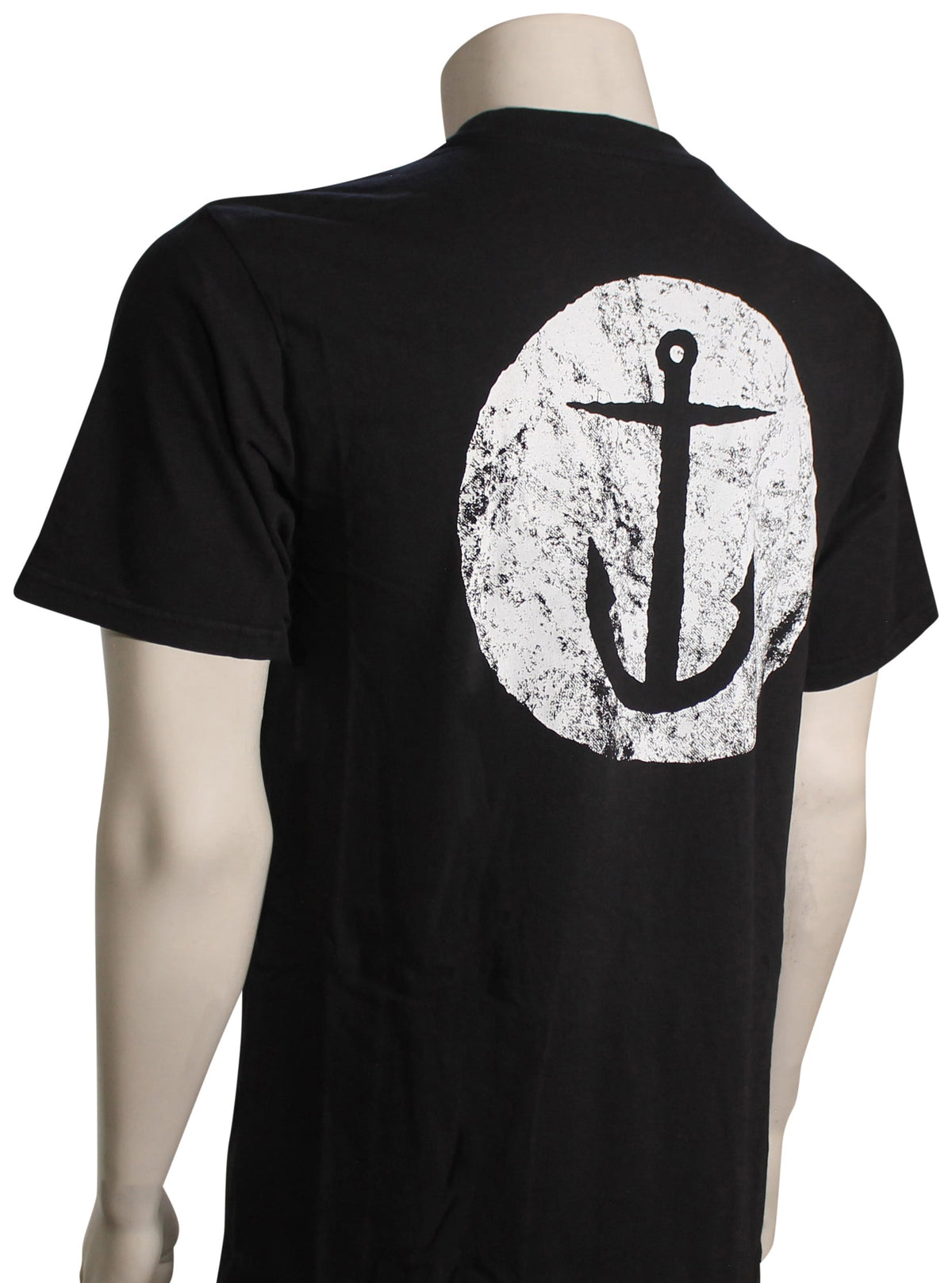 Captain Fin Spot T-Shirt - Black – back view