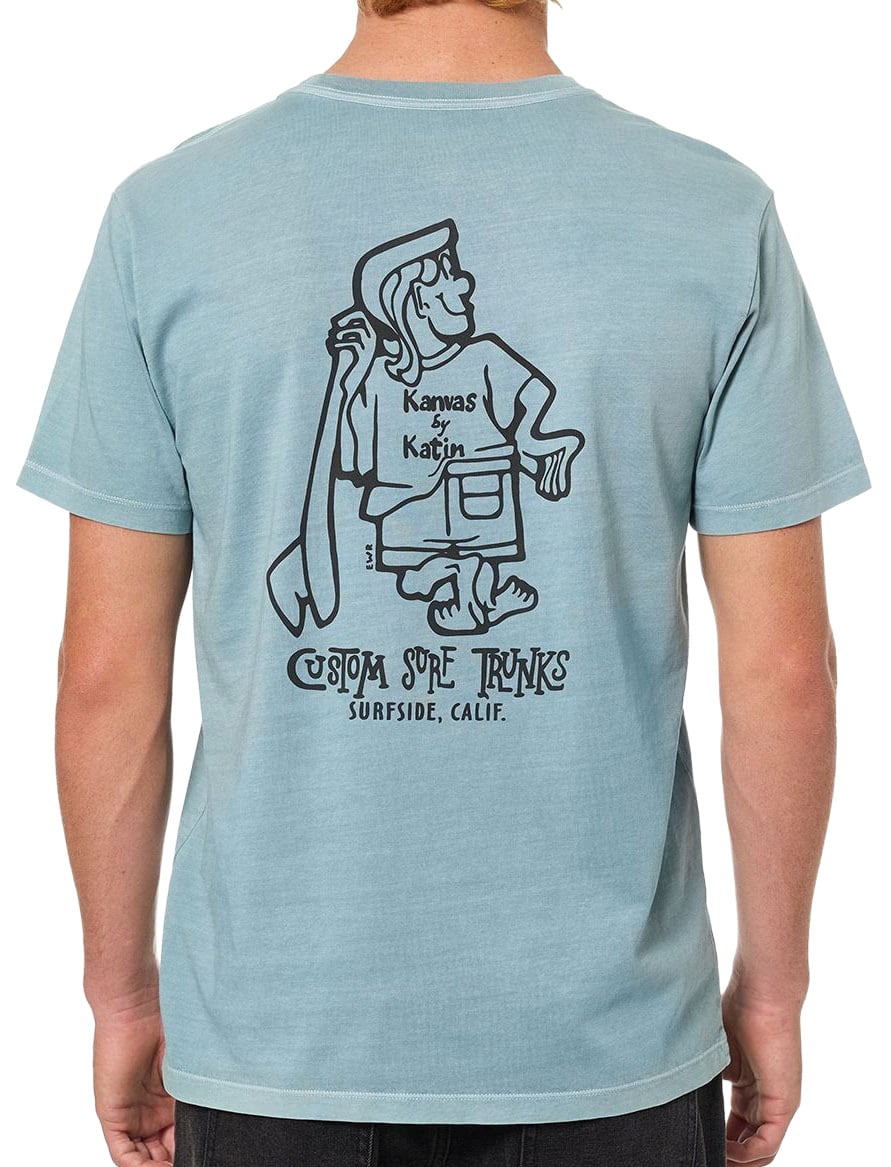 Katin K-Man T-Shirt - Airforce Blue – back view