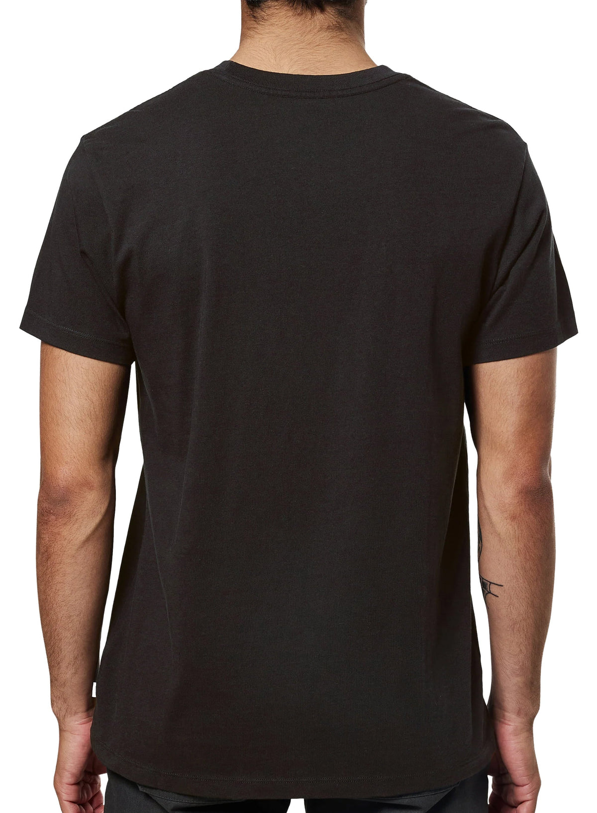 Katin Base T-Shirt - Black Wash – back view