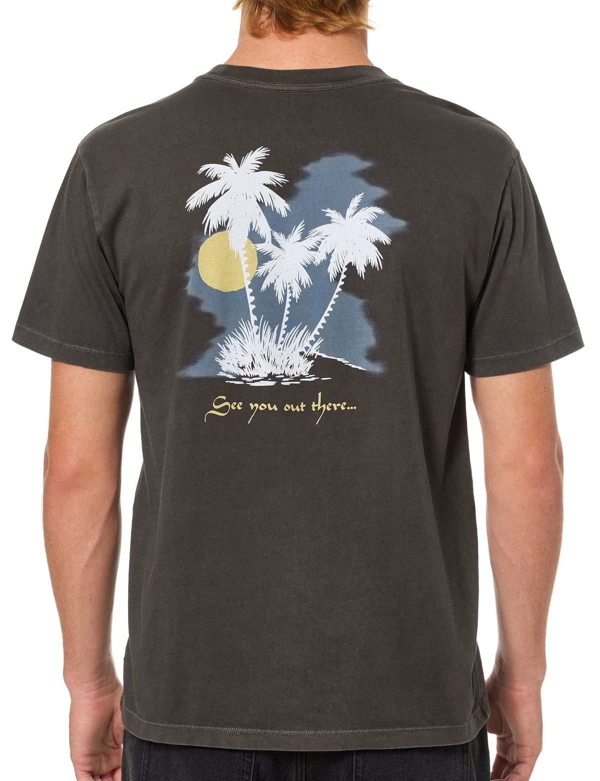 Katin Oasis T-Shirt - Lead – back view