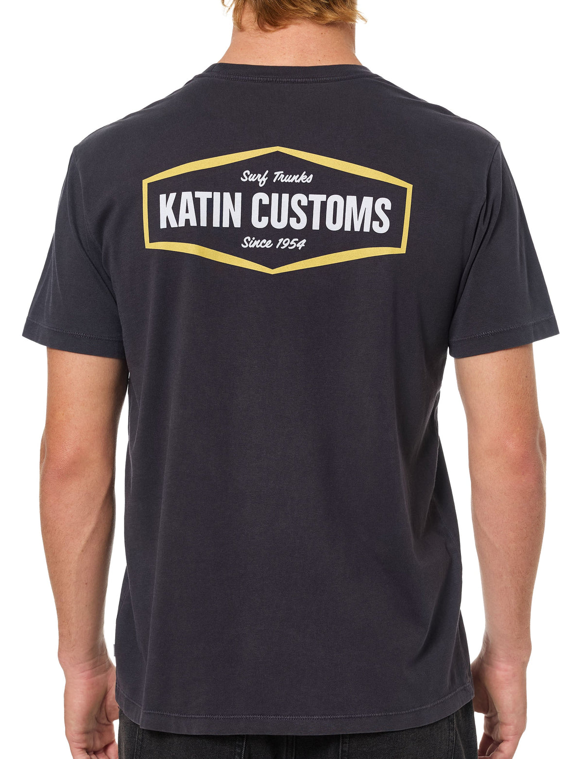 Katin Streamline T-Shirt - Polar Navy – back view