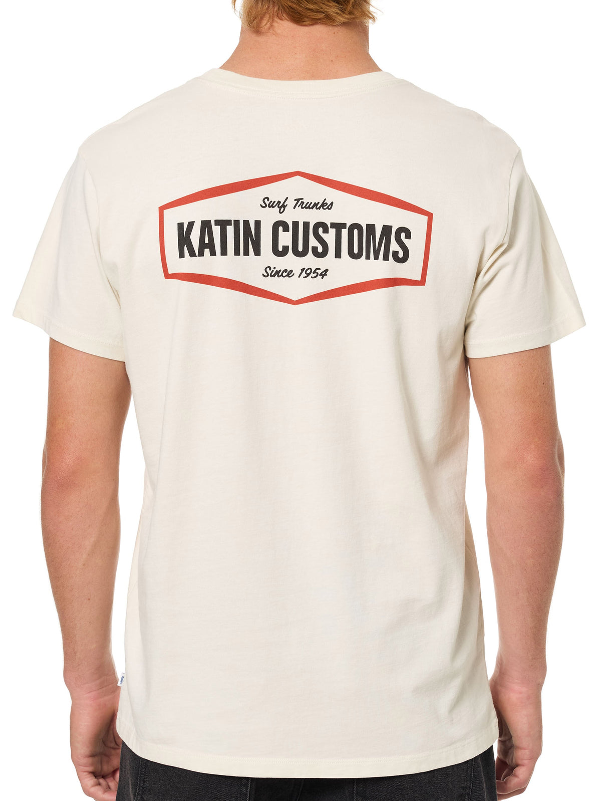 Katin Streamline T-Shirt - Vintage White – back view