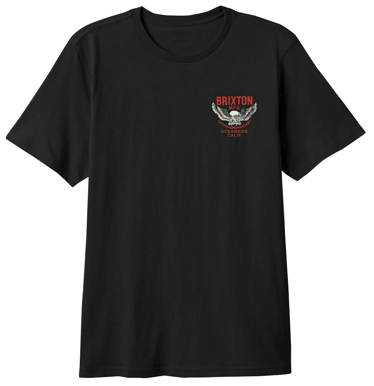 Brixton Waller SS Standard T-Shirt - Black Worn Wash