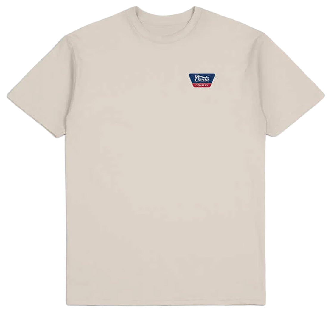 Brixton Linwood Standard SS T-Shirt - Cream