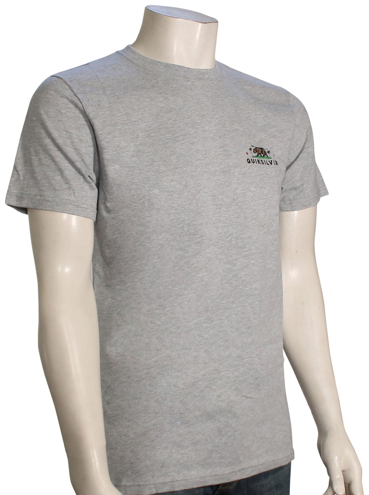Quiksilver California Local Brigade T-Shirt - Athletic Heather