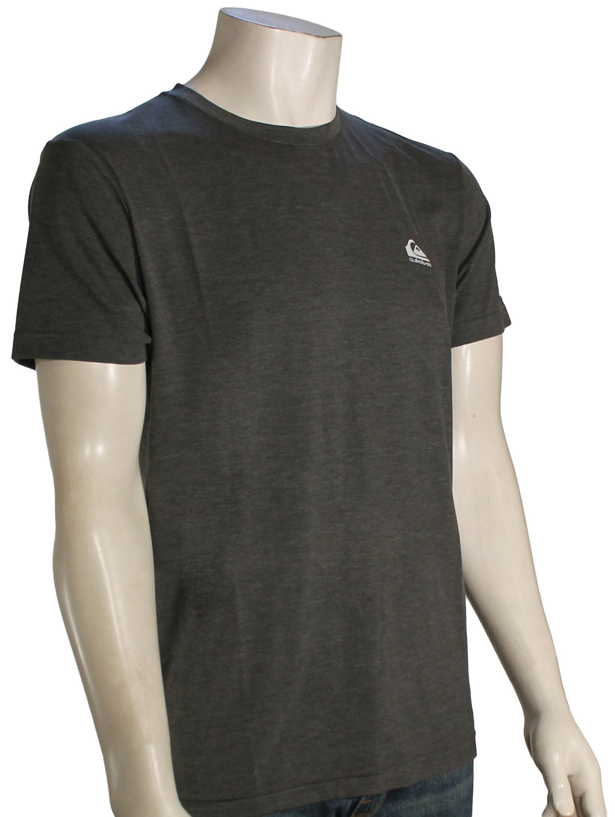 Quiksilver Coastal Run T-Shirt - Black Heather