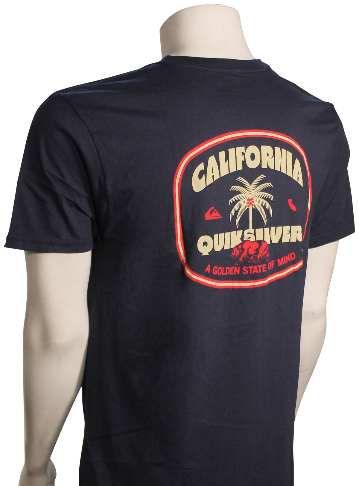 Quiksilver California Walking Palms T-Shirt - Navy Blazer