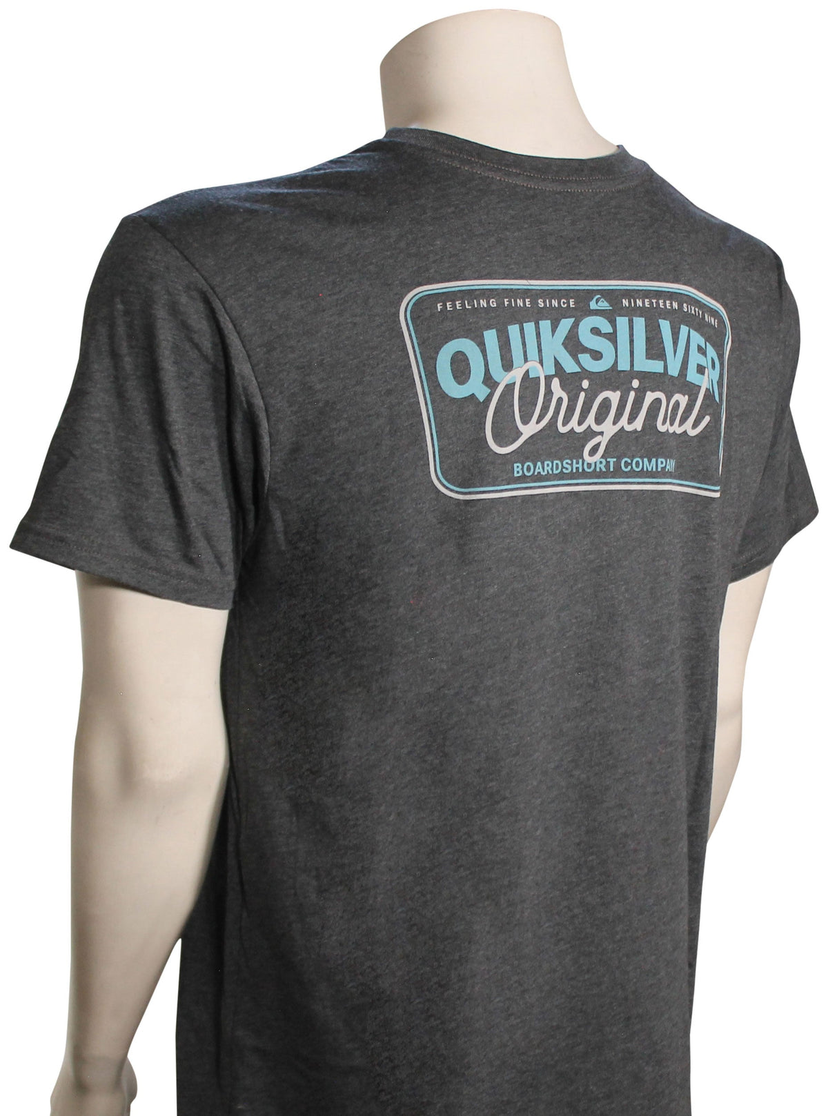 Quiksilver Adrenaline Spike T-Shirt - Charcoal Heather