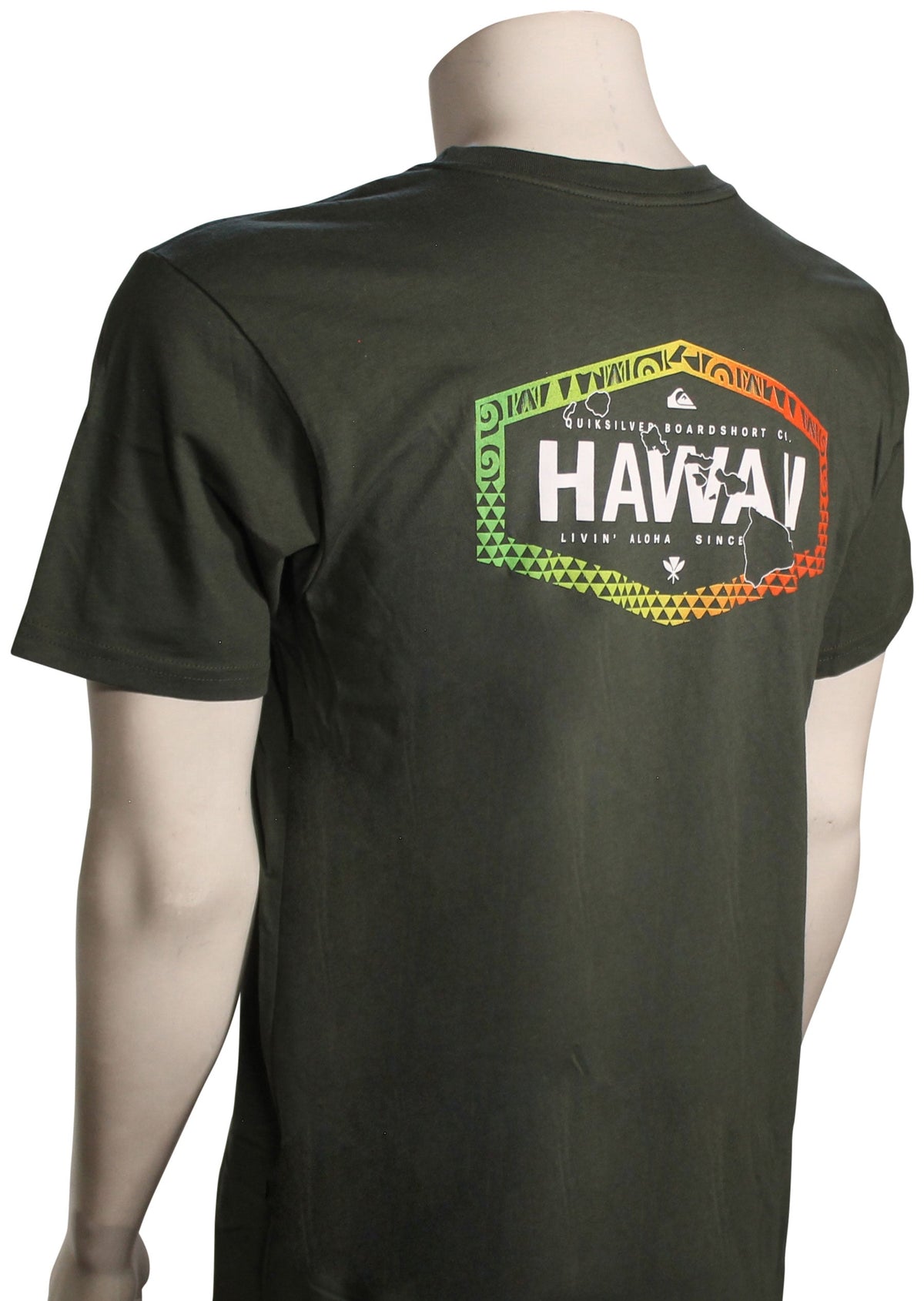 Quiksilver Hawaii Livin Aloha T-Shirt - Climbing Ivy