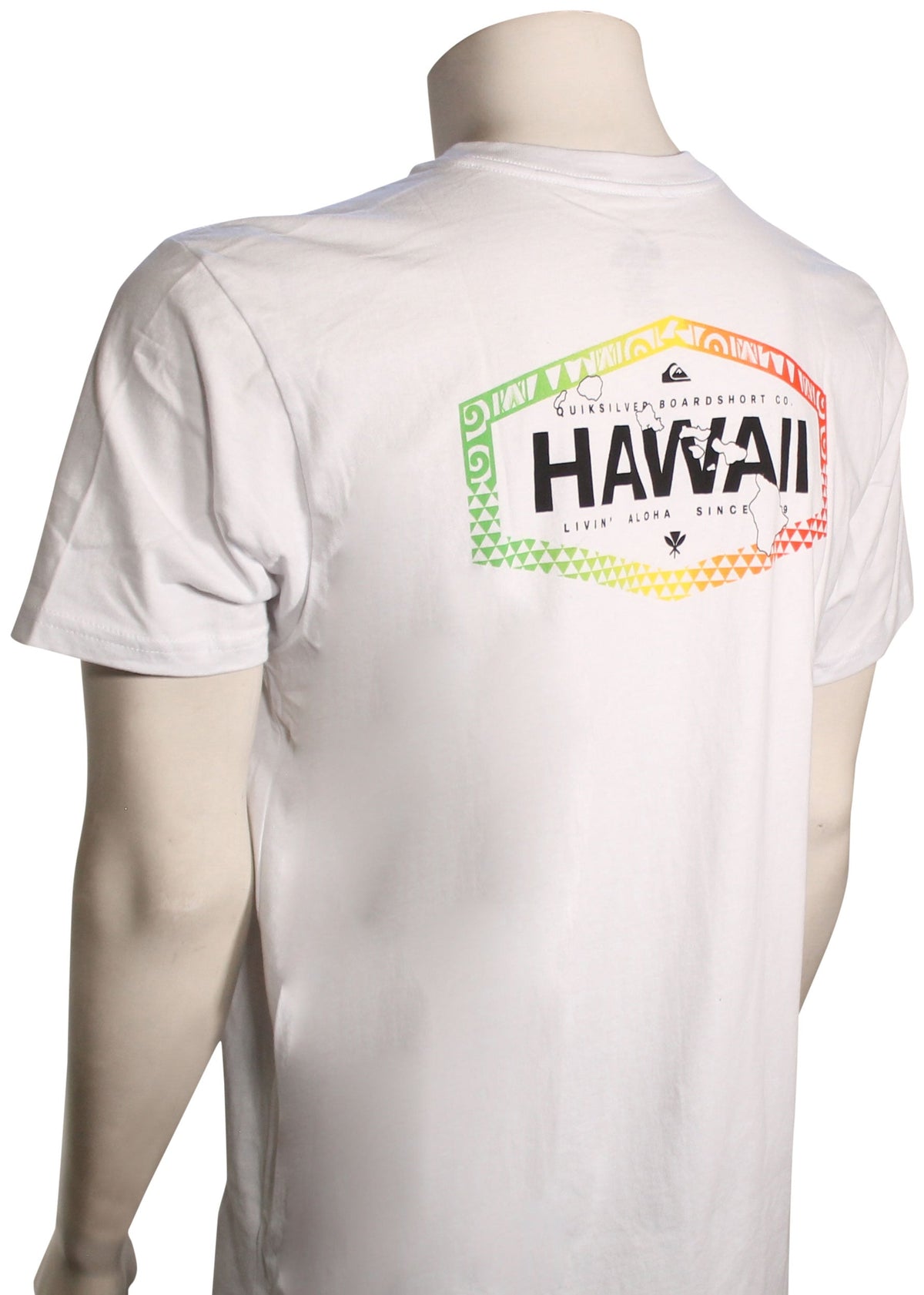 Quiksilver Hawaii Livin Aloha T-Shirt - White
