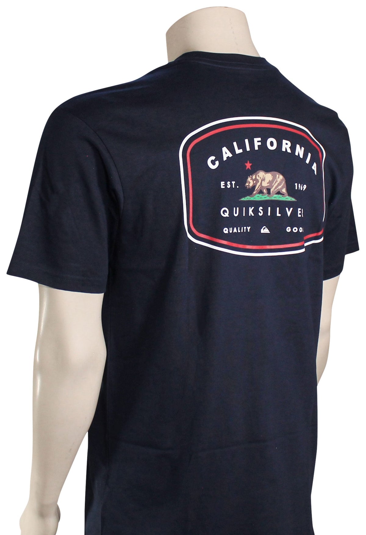 Quiksilver California Republic T-Shirt - Dark Navy - XXL