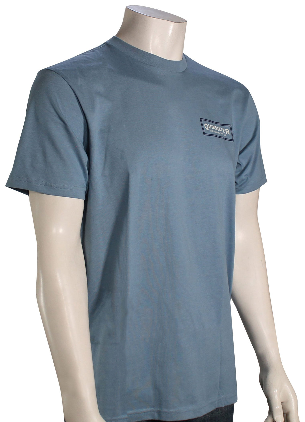 Quiksilver Surf Sign T-Shirt - Blue Shadow