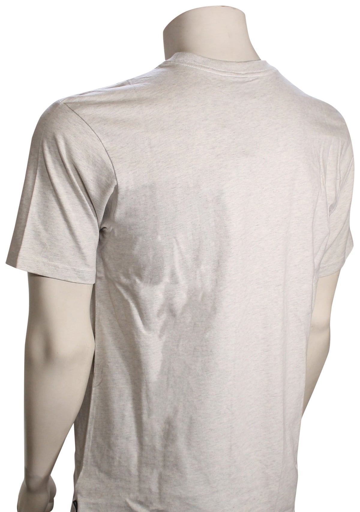 Quiksilver QS Logo DNA T-Shirt - Snow Heather – back view