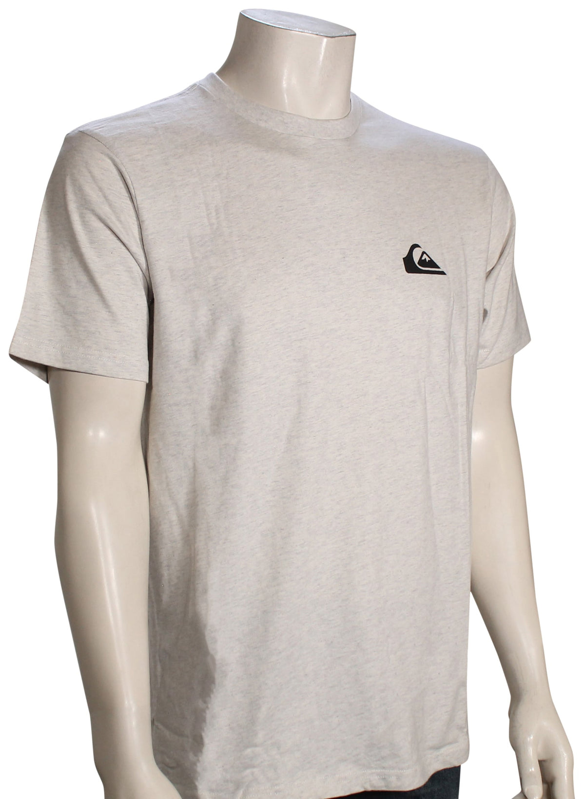 Quiksilver QS Logo DNA T-Shirt - Snow Heather