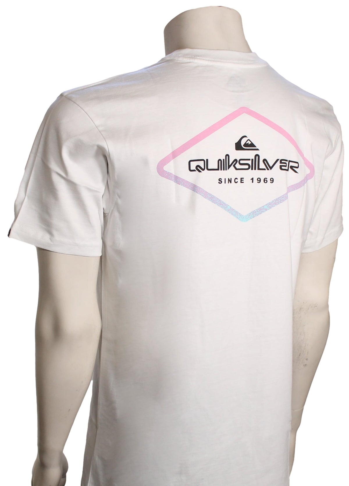 Quiksilver Omni Lock T-Shirt - White – back view