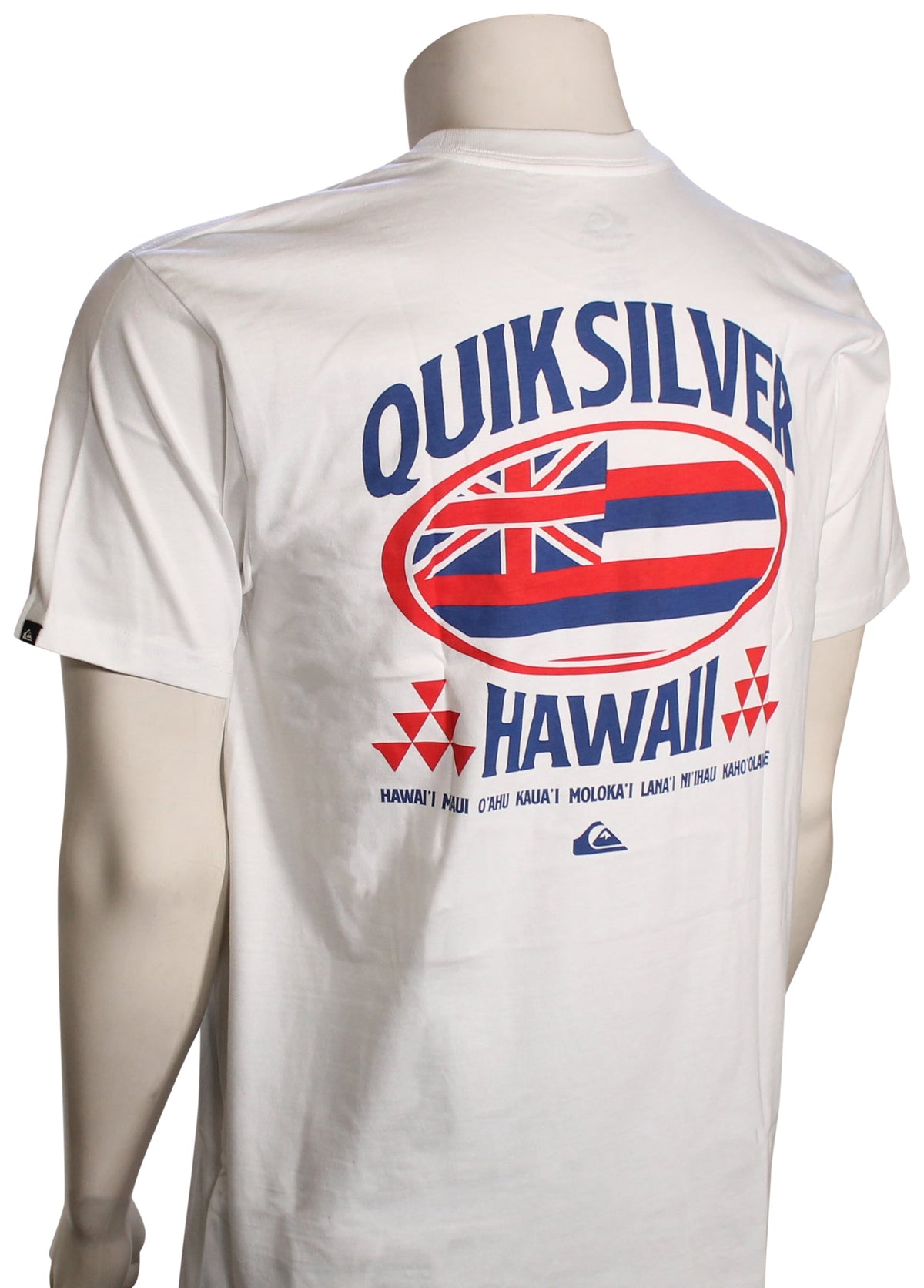 Quiksilver Hawaii Charger T-Shirt - White – back view