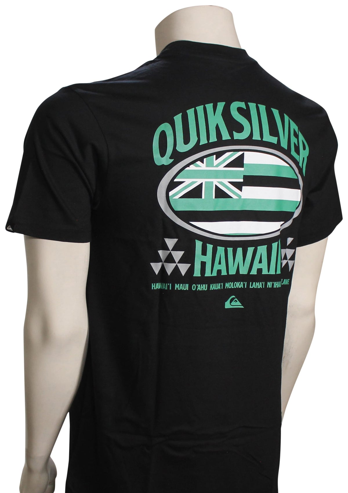 Quiksilver Hawaii Charger T-Shirt - Black – back view