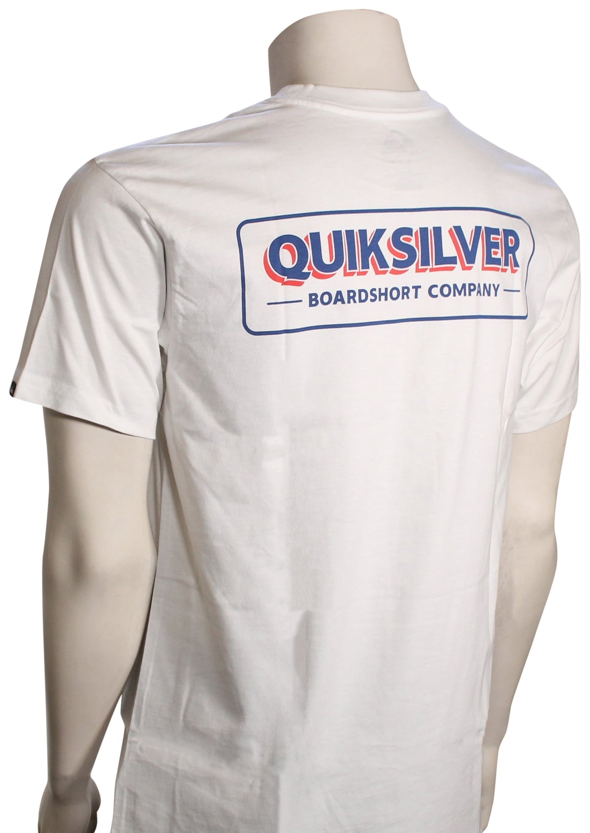 Quiksilver Quik Sign T-Shirt - White – back view