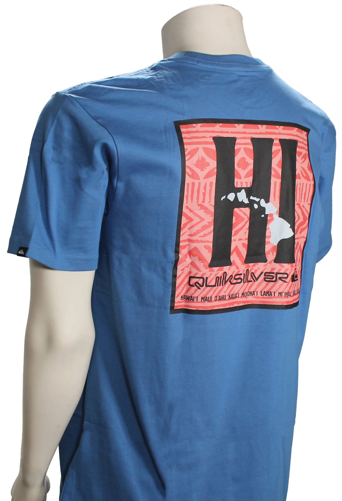 Quiksilver Hawaii Tapa T-Shirt - Star Sapphire – back view
