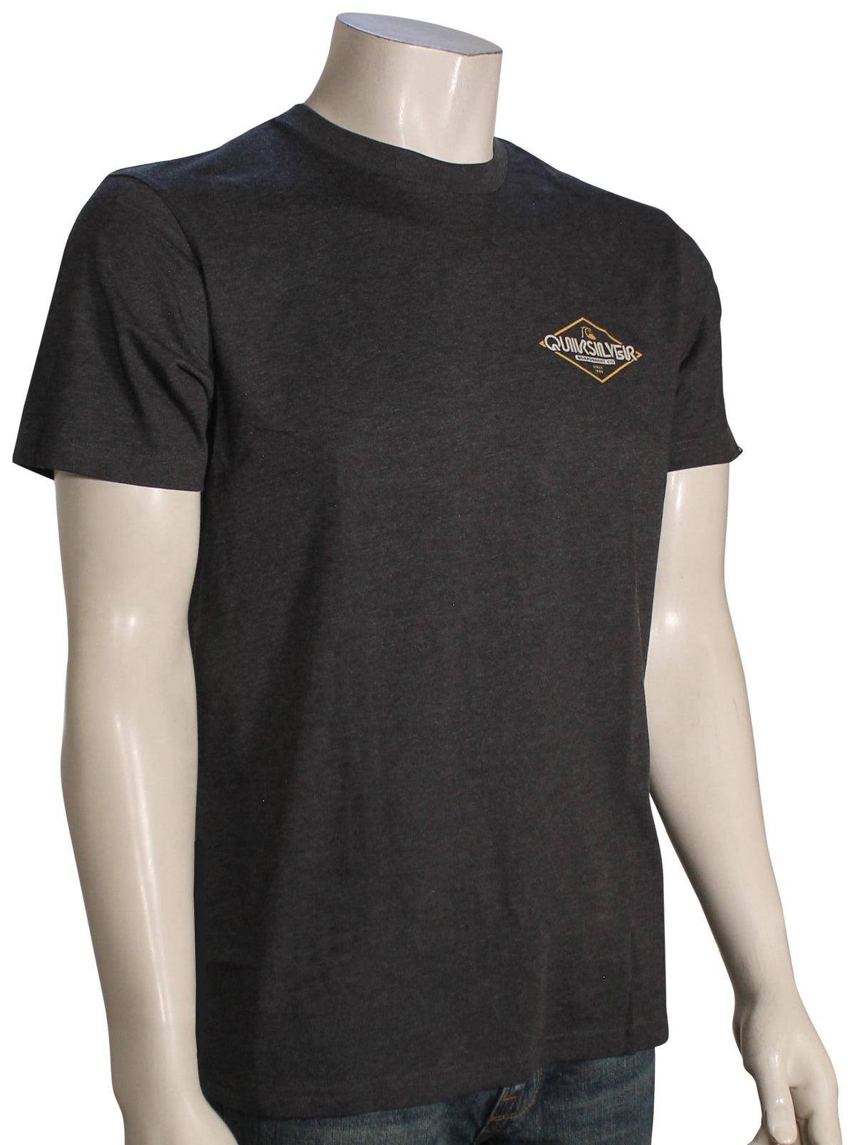 Quiksilver Omni Sign T-Shirt - Charcoal Heather