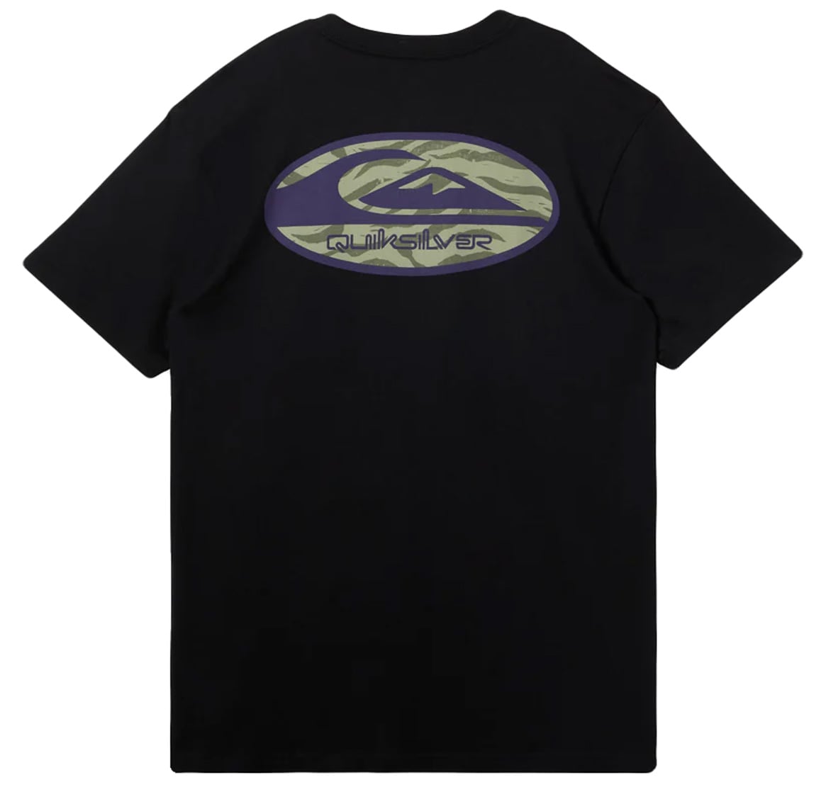 Quiksilver Retro Link SS T-Shirt - Black – back view