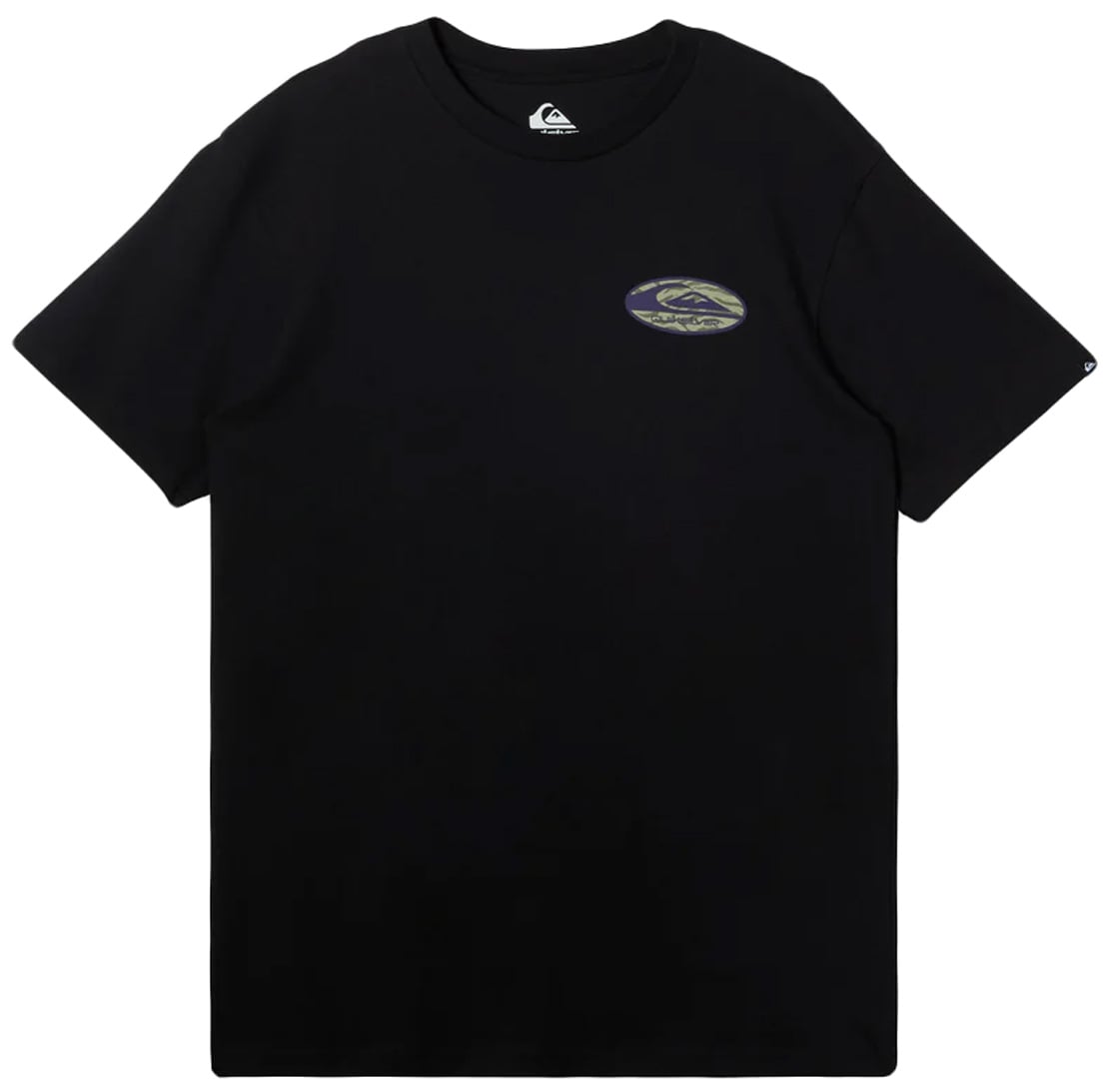 Quiksilver Retro Link SS T-Shirt - Black
