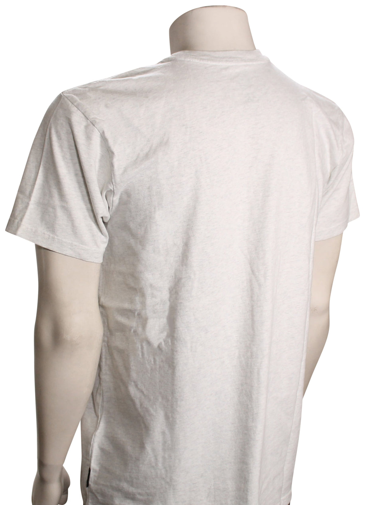 Quiksilver Salt Water Pocket T-Shirt - Snow Heather – back view