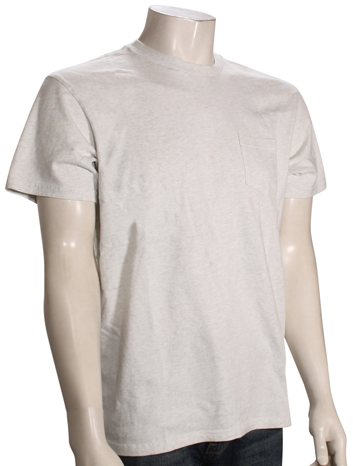 Quiksilver Salt Water Pocket T-Shirt - Snow Heather