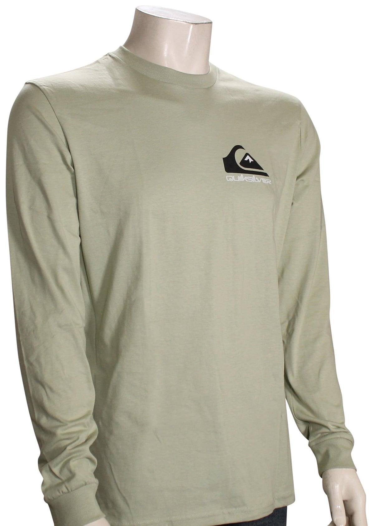 Quiksilver Comp Logo LS T-Shirt - Desert Sage
