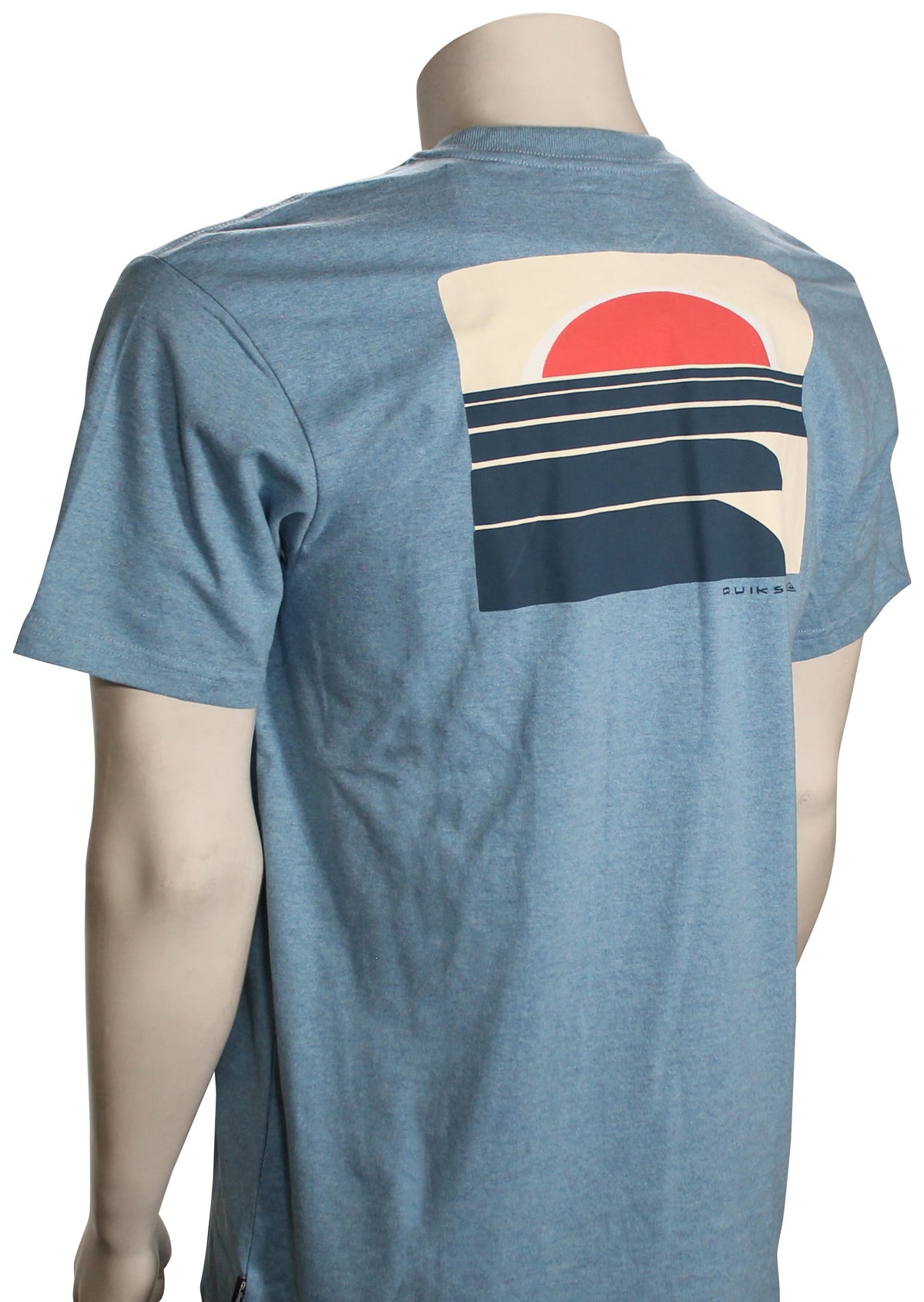 Quiksilver Incoming T-Shirt - Niagara Heather – back view