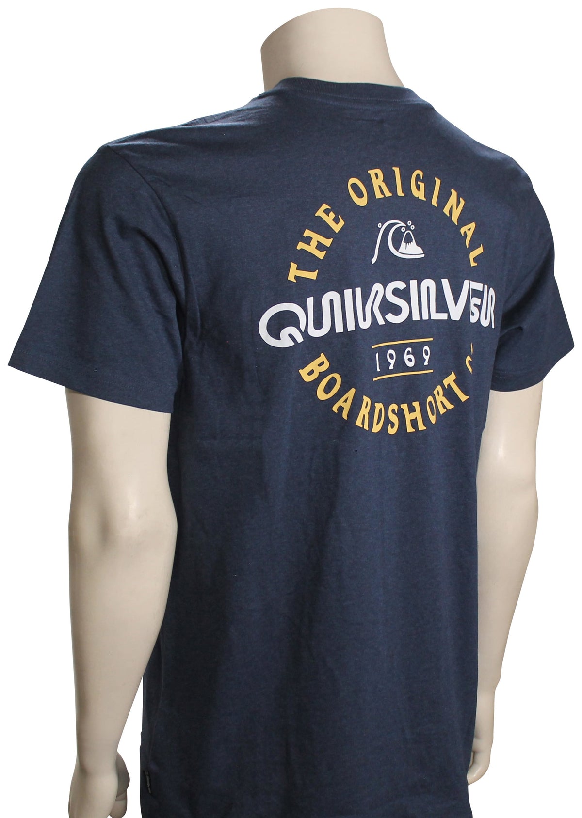 Quiksilver Eternal Circle T-Shirt - Navy Heather – back view