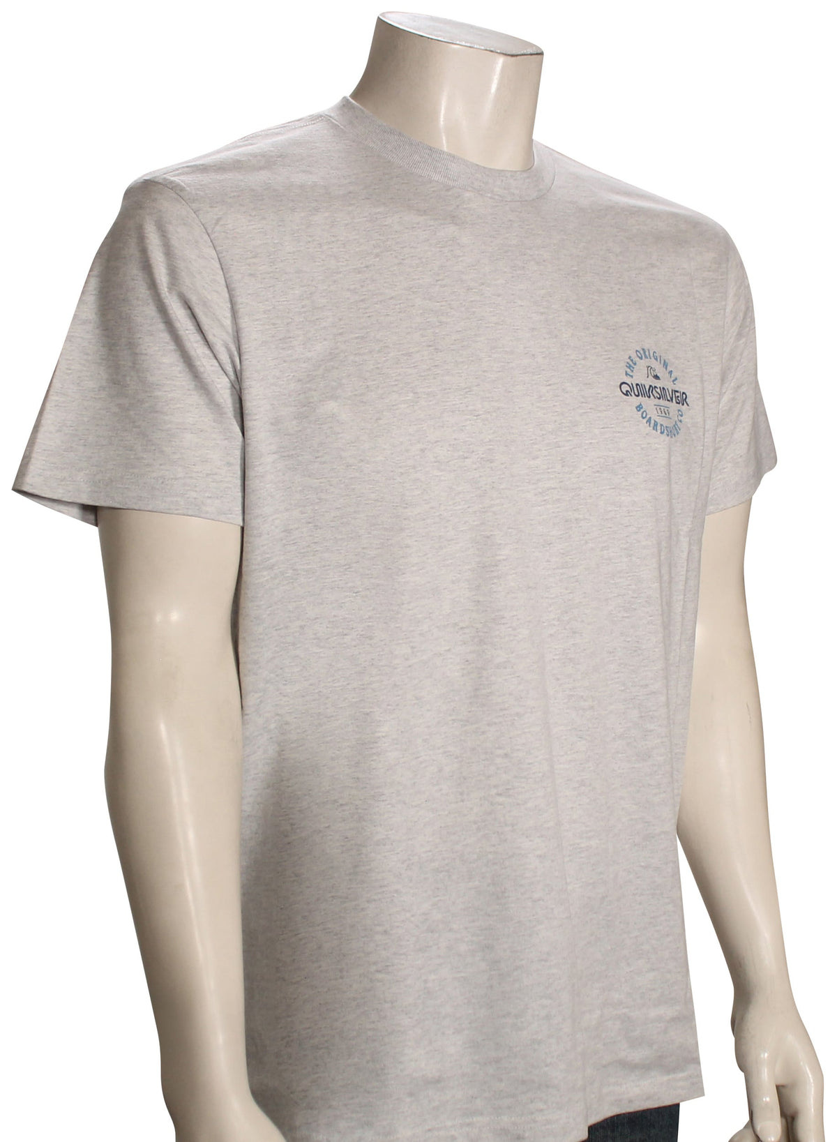 Quiksilver Eternal Circle T-Shirt - Silver White Heather