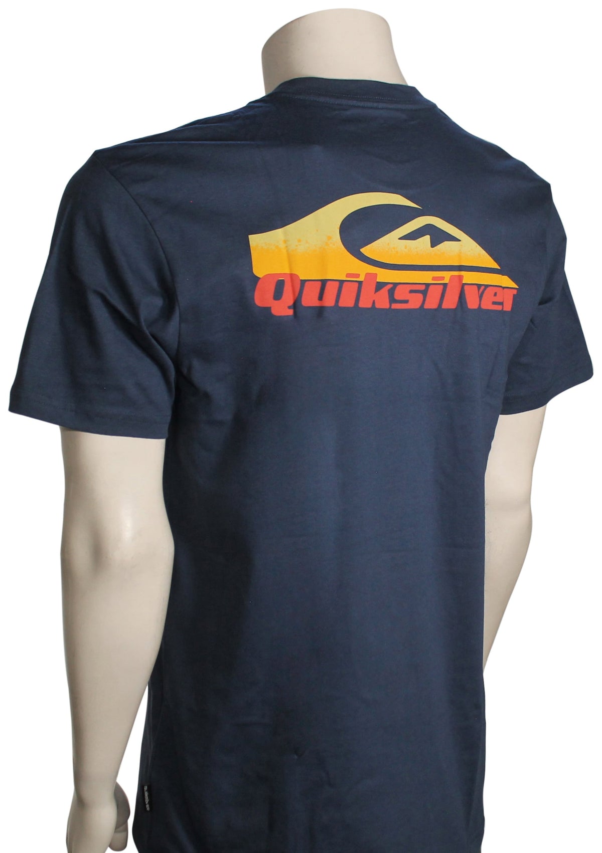 Quiksilver Speed Spray T-Shirt - Navy – back view